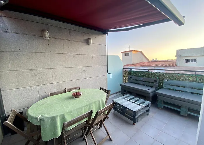 شقة Galiciaguesthome Atico Silgar Vistas Con Terraza