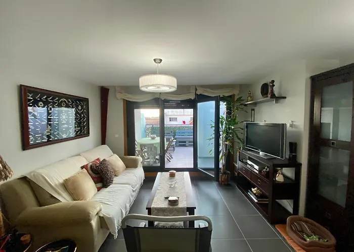 شقة Galiciaguesthome Atico Silgar Vistas Con Terraza سانكسينكسو